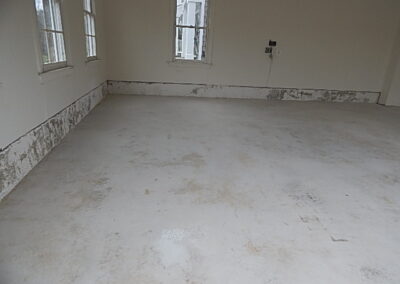 Before image of garage