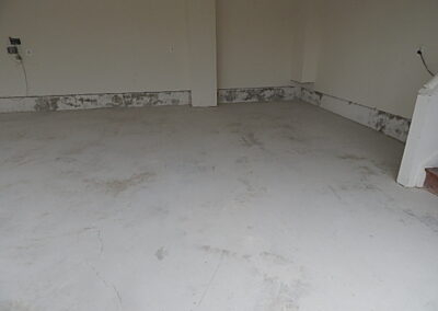 Before image of garage